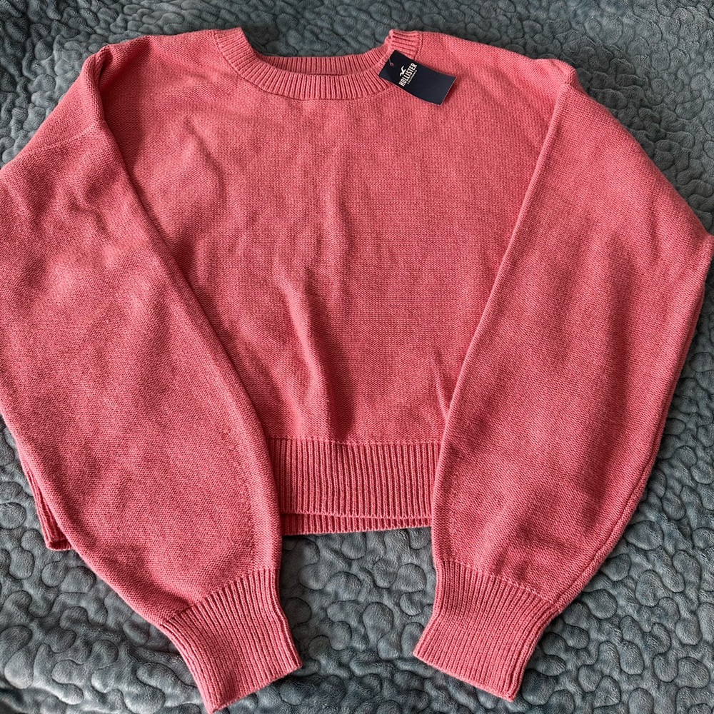 Hollister Women's Rose Crew Neck Sweater